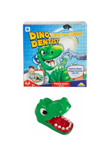Dino Diş Çekme Oyunu El Becerisi Ve Refleks Geliştiren Çocuk Oyunu