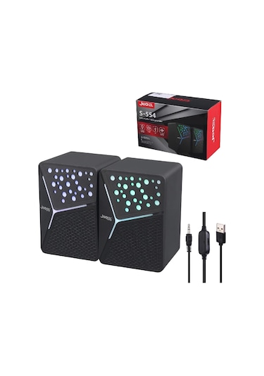 S-554 Pc Ses Sistemi 1+1 Usb 3.5mm Jack Rgb Ledli Diğer