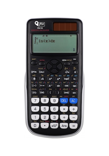 Pin 113 Siyah 552 Bilimsel Fonksiyonlu Hesap Makinesi