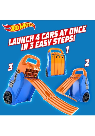 Multi Launcher Case 20 Araba Için Saklama Ve Fırlatıcı Rampası Hwcc14 Mavi