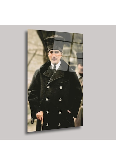 Atatürk - Cam Tablo - Deg0287