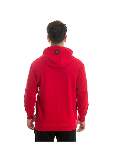 Bonesmen Erkek Kapüşonlu Sweatshirt (463018464) Kırmızı