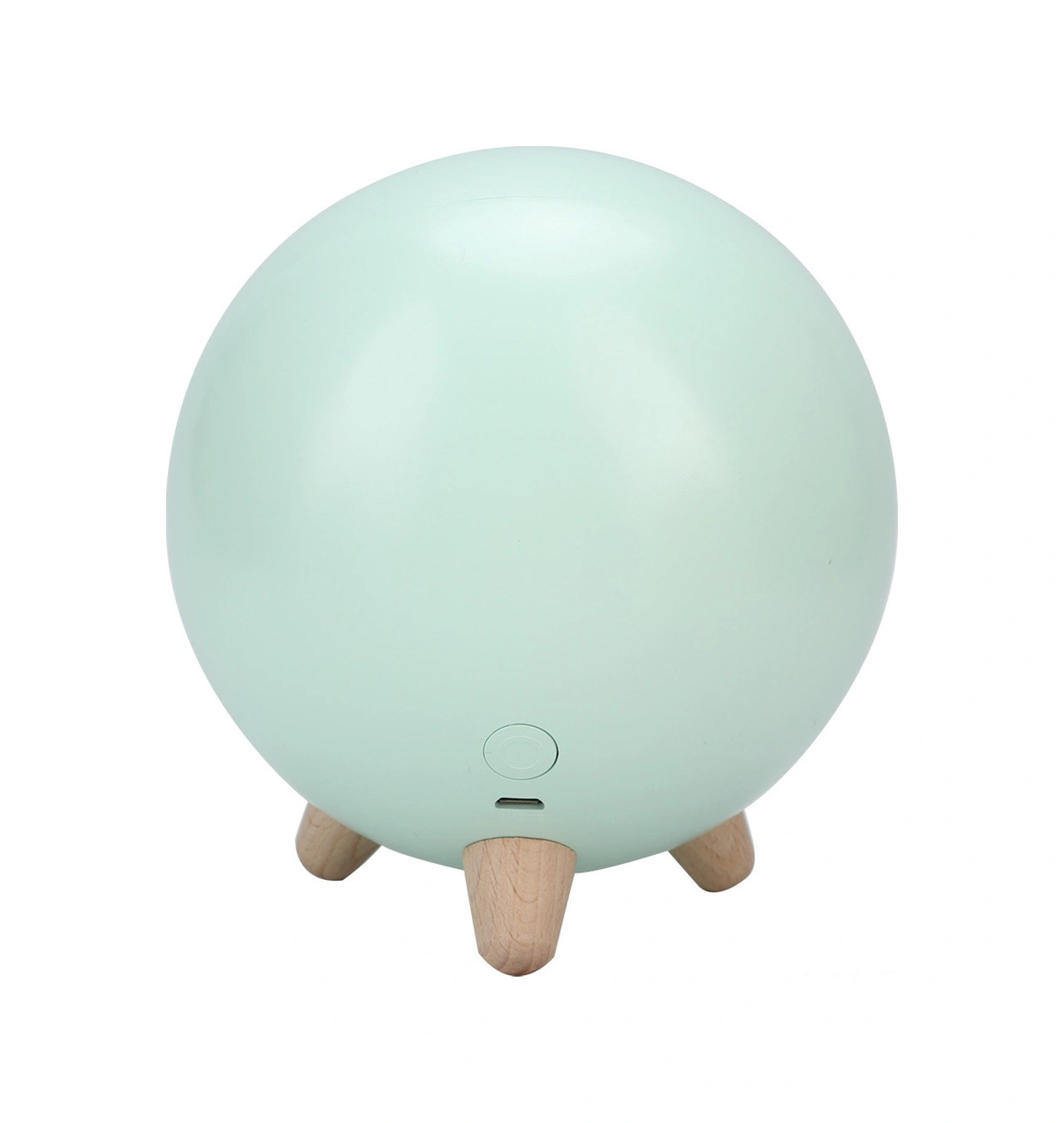 Hombey Yeşil Kedi Ev Desenli Usb Şarjlı Led Gece Lambası - Dokunmatik Parlaklık Ayarlamalı, 2 Saat Otomatik Kapatma, İç Batarya, Ambiyans Aydınlatma, Hediye Ideali Yeşil