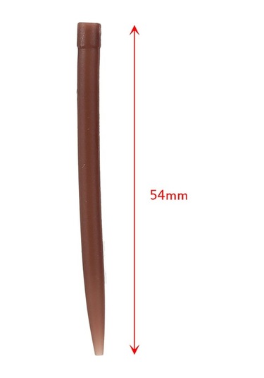 Pazly 50 Adet Yumuşak Kauçuk Anti-tangle Kolluk Seti 54mm - Çeşitli Sazan Takımları İçin