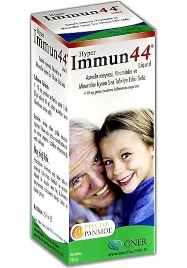 Hyper Immun 44 Şurup 250   ML