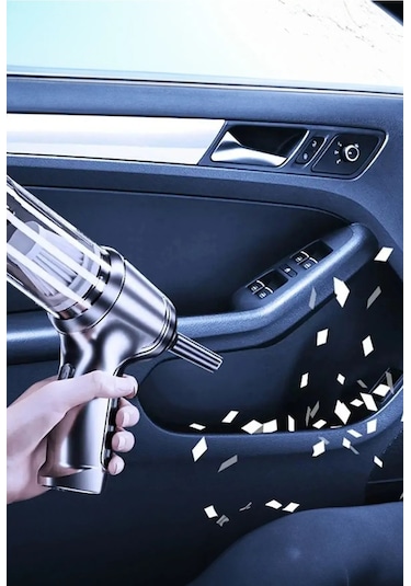 Mobee 7 İn 1 Çok Fonksiyonlu Araç İçi Üflemeli Süpürge Araç Ev Ofis Süpürgesi Vakumlu Araç Süpürgesi