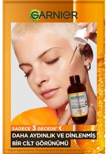 Garnier C Vitamini Parlak Cilt Bakım Rutin Seti