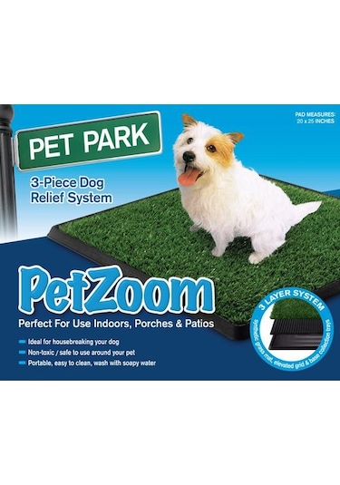Petzoom Pet Park Küçük Boy Köpek Tuvalet Eğitim Seti