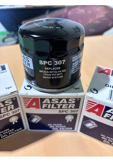 Spc307 - Yağ Filtresi - Asaş Filtre
