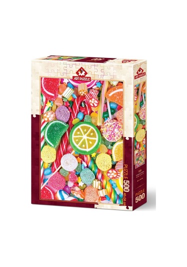 Art Puzzle Renkli Şekerler 500 Parça Puzzle