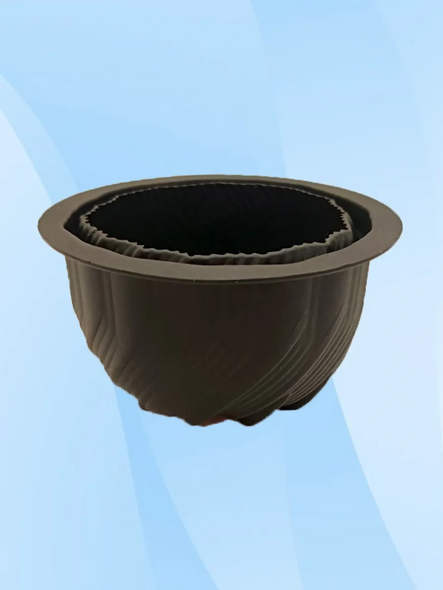 Silico Mousse Pastaları İçin Silikon Kalıp Bento Kıvrım Top 468257567 Siyah