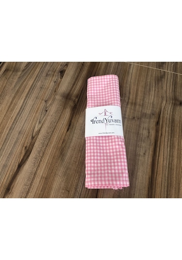 Küçük Pitikare Desenli Çok Amaçlı Örtü 45cmx70cm Antrasit Gri