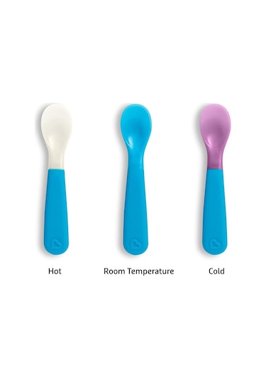 Munchkin Isıya Duyarlı Çatal ve Kaşık Seti 6 Adet 12 Ay+ Çok Renkli
