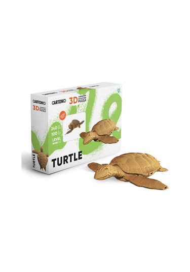 Cartonic 3d Puzzle - Turtle