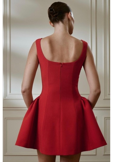 Prenses Elbise Kırmızı