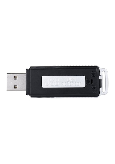 Kingboss KB-II 8 GB USB Flash Disk Ses Kayıt Cihazı Siyah