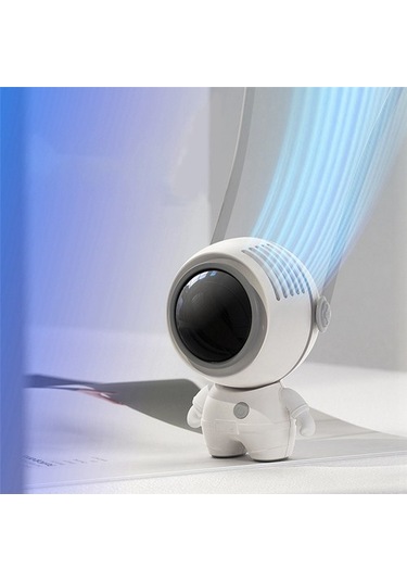 El Astronot Asılı Boyun Fan Soğutma Asılı Çanta Fanı Usb Şarj Edilebilir Mini Çok Fonksiyonlu Fan, Siyah Pjgus3 Var Ayaklı Siyah 5 Adetten Az