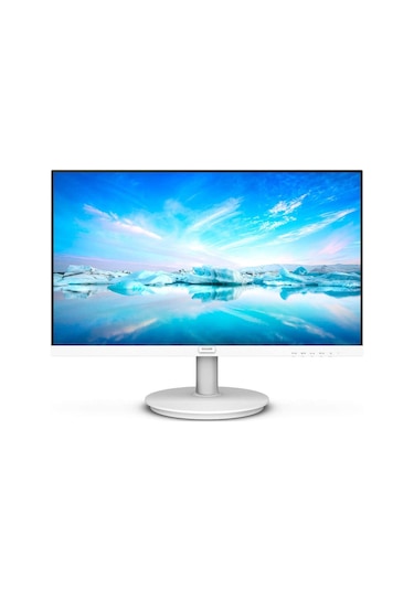 Philips 271V8AW Vline 27" 4 MS 75 Hz Full HD VGA LED IPS Vesa Monitör Beyaz