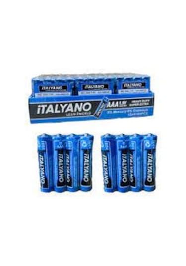 Italyano 60 Adet Aaa Ince Kalem Pil 60'lı Paket