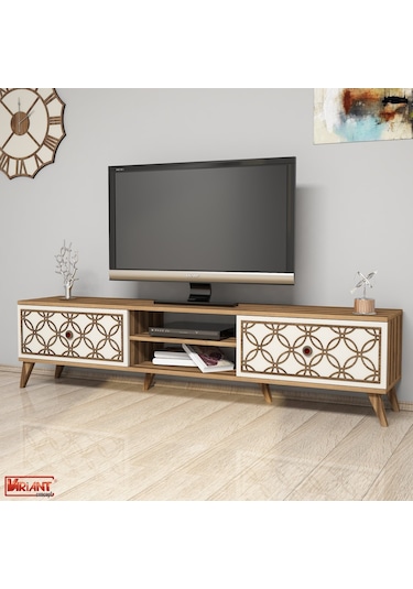 Variant Class Tv Ünitesi - Ceviz / Krem