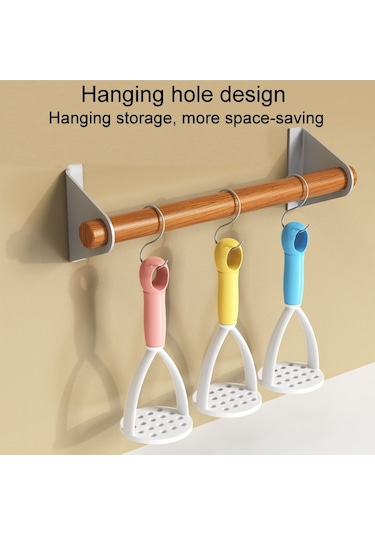 Cbtx Mutfak Manuel Patates Ezici Bebek Takviyesi Gıda Ezme Aracı Mor