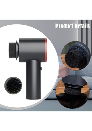 Homyl Kanepe Için Yedek Fırçalı El Tipi Elektrikli Ayakkabı Siyah