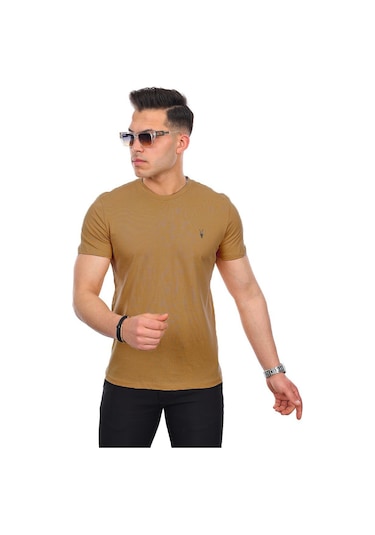 Kozik Standart Fit Bisiklet Yaka Erkek Tişört 5'li Çok Renkli 889 Çok Renkli