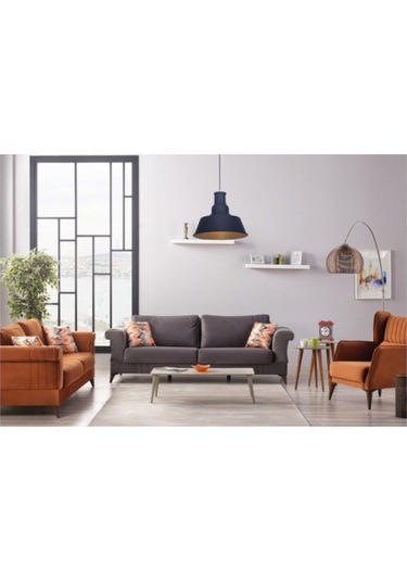 Retro Rustik Model Modern Metal Tekli Sarkıt Avize Cafe K