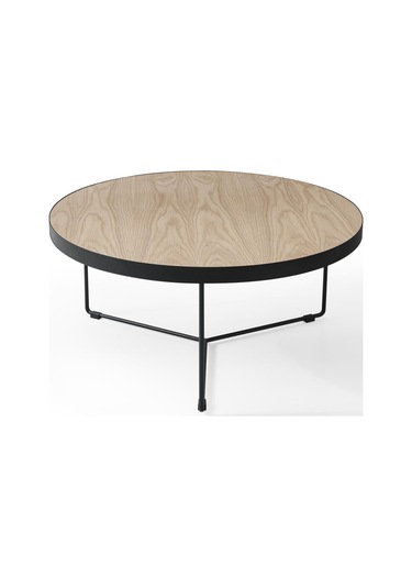 Orta Sehpa No:269 Yuvarlak Orta Sehpa Mdf Metal Rehome