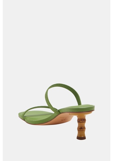 Katy Perry The Leilei Kadın Yeşil Topuklu Terlik Yeşil