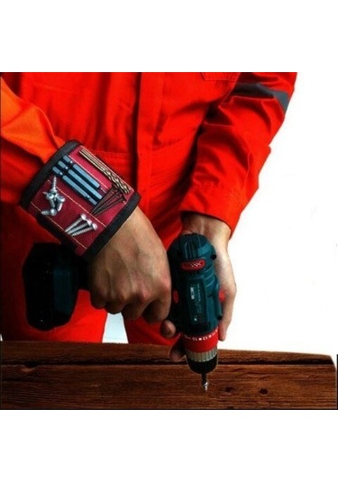 Manyetik Mıknatıslı Bileklik Matkap Ucu Organiser Bileklik