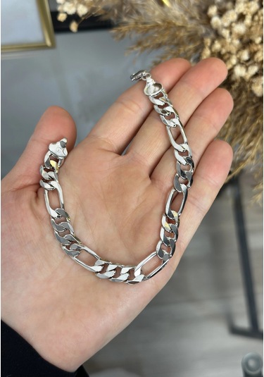 Gümüş Marka Model Xp Bileklik 21 Cm Gümüş