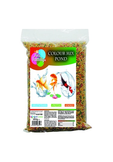 Pets Family Colour Mıx Pond 1 Kg N106