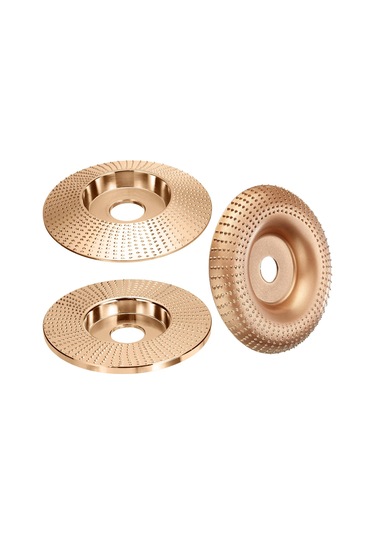 Tungsten Karbür Taşlama Tekerleği Paketi 3 Odun Oyma Diskleri 4 'veya 4 1/2' Açılı Taşlama