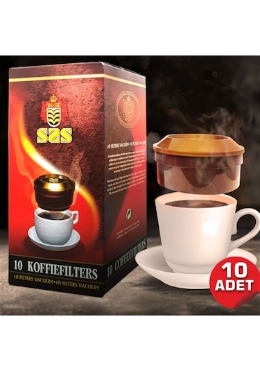 Sas Filtre Kapsül Kahve 10'lu