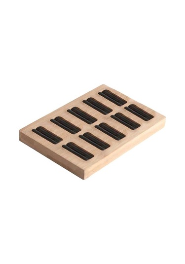 Trendooze Yüzük Yuva Tutucu Tepsisi Takı Stylea-11 Siyah Sergileme Küpe Düzenleyici D Ahşap 10 Cu