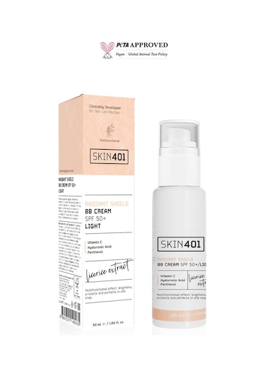 Skin401 Multi-fonksiyonel Aydınlatıcı Bb Krem Spf 50+ / Açık Cilt Tonu 50ml Light Tone Light