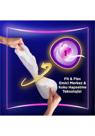 Orkid Platinum Ultra Ekonomik Hijyenik Ped Gece & Gündüz 3 x 24'lü