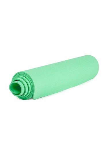 Yumuşak Ve Kaymaz Yüzeyli Yoga & Pilates Matı - 6mm Kalınlık, Hafif Ve Taşınabilir Spor Matı Yeşil