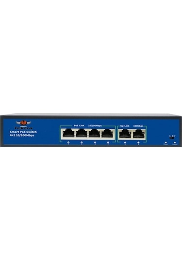 Tektra Tks-0420fbl-a 4 Port Switch-23937