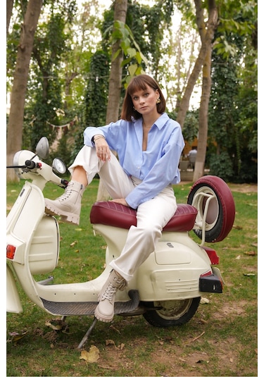 Garantili Alyona Soğuk Geçirmez Kadın Günlük Ortopedik Kışlık Bot Bej