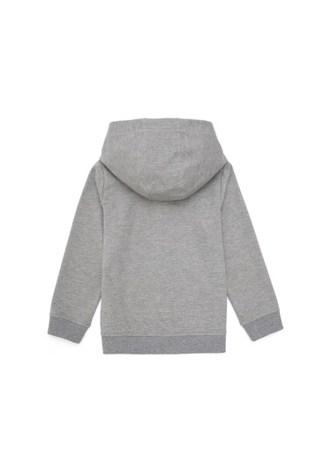 U.s. Polo Assn. Kız Çocuk Gri Melanj Sweatshirt 50296942-vr086 Gri Melanj