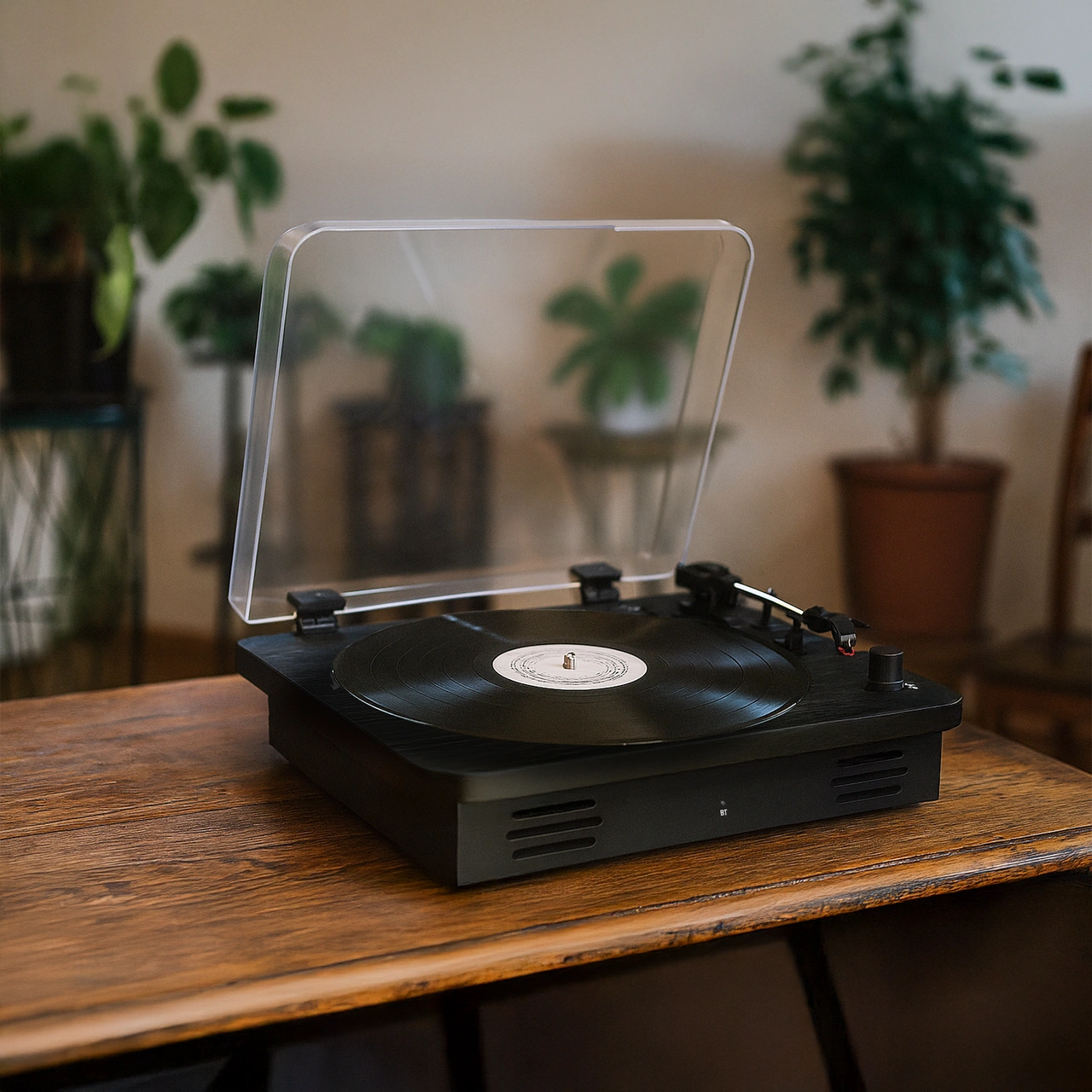 Midex Mtx-356 Nostaljik Pikap Plak Çalar (Şarjlı Bluetooth Aux Ho