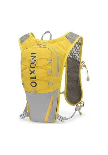 Inoxto Naylon Hidrasyon Paketi 5l Hidrasyon Sırt Çantası Koşu Sarı