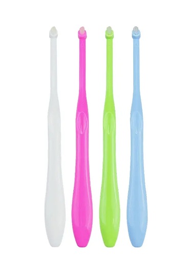 Yuqing 5 Adet Ortodontik Diş Fırçaları Diş Tek Kafa Yumuşak Saç