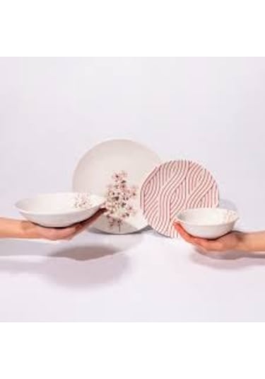 Neva N3573 Mois Basic 24 Parça 6 Kişilik Yemek Takımı