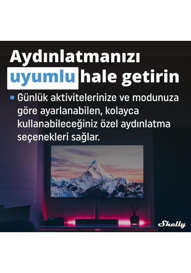 Shelly Plus Rgbw Pm Akıllı Led Renk Ve Parlaklık Kontrol Rölesi