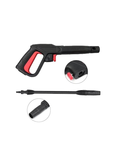 C-ayarlanabilir Yüksek Basınçlı Temizleyici Araba Yıkama Su Tabancası Veya Su Borusu Araçları Ar/bosch/aqt Ev Bahçe Temizlik Aksesuarları