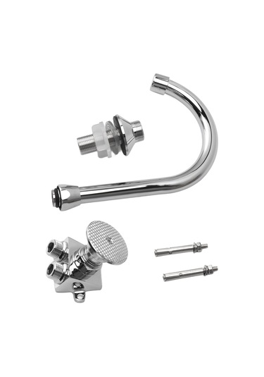 Hangfox Bakır Mutfak Lavabo Ayak Pedalı Kontrol Valfi - Ev Ve Ticari Kullanıma Uygun - Sıcak/soğuk Su Hızlı Akışlı