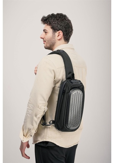 Ççs 31554 Tek Askılı Çapraz Çanta Siyah